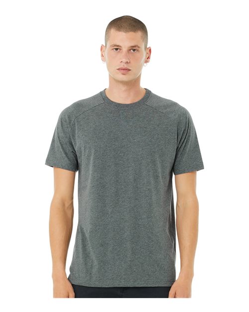 Men's Heather CVC Raglan Tee - 3201 83