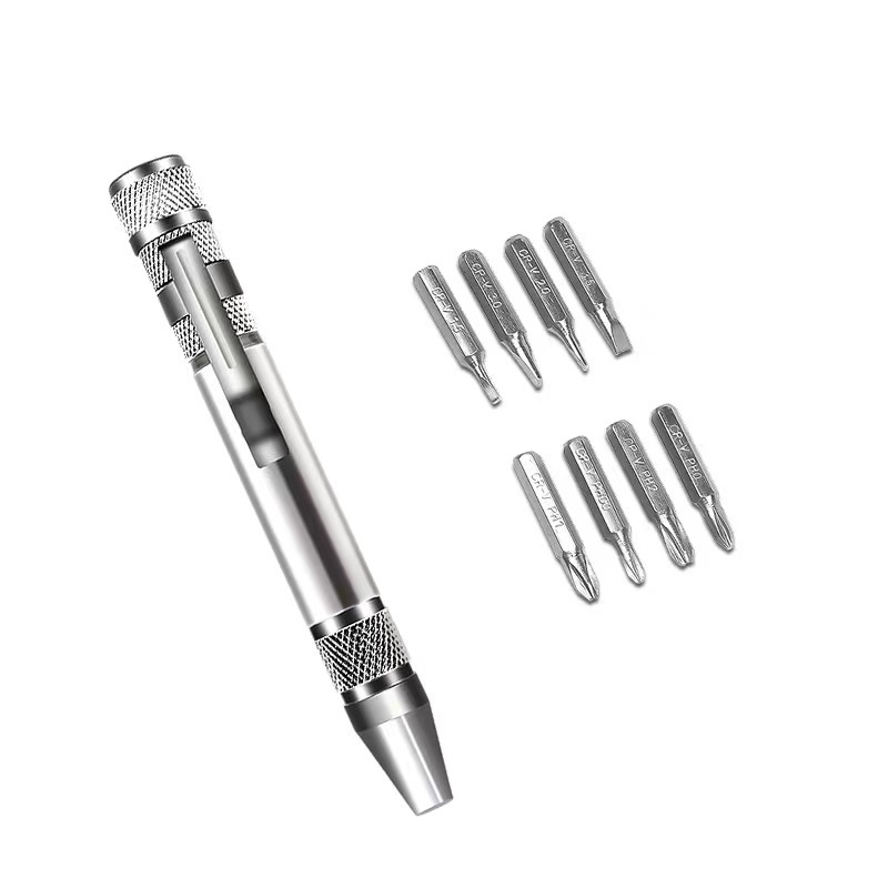 Pen Shaped Metal Screwdrivers 8 screwdriver head sets with magnetism 2