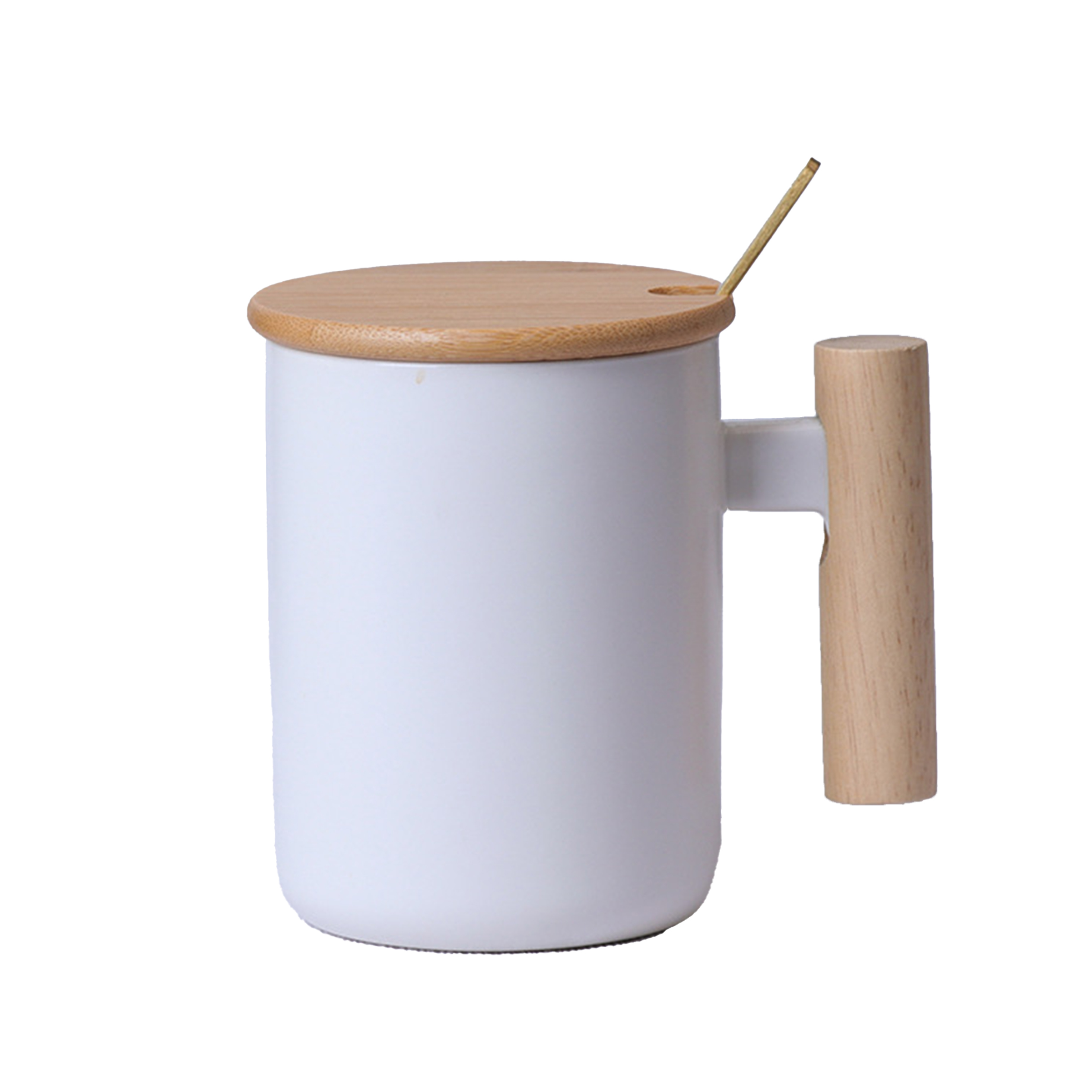 Ceramic Handle With Lid Mug 7