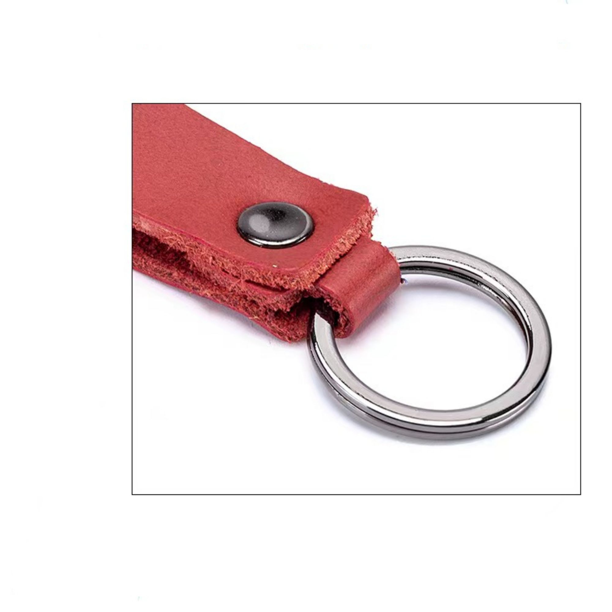 Leather Key Chain With Belt 6