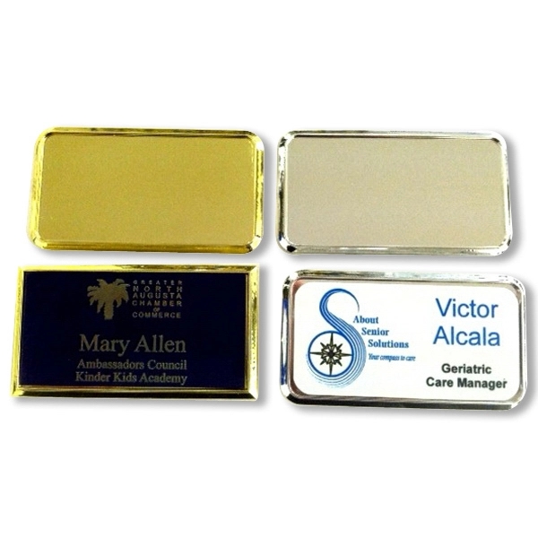 Plastic Name Badge (Holder B)