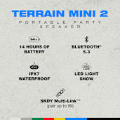 Skullcandy Terrain Mini 2 Bluetooth Speaker 1