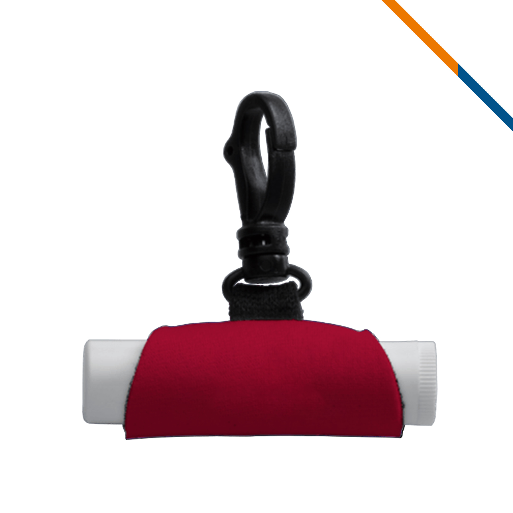 Lea Neoprene Lip Balm Swivel Snap Hook Sleeve 13