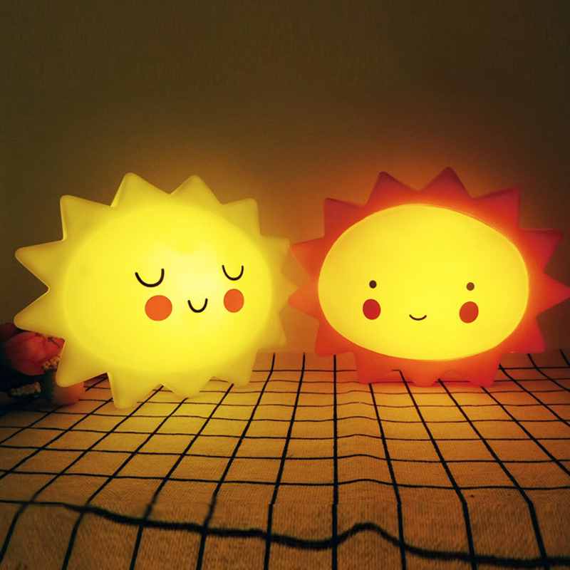 Cute Sun Shaped Kids Night Light 5