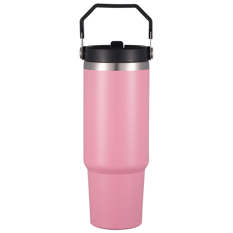 30 oz Stainless Steel Tumbler W/ Straw 20