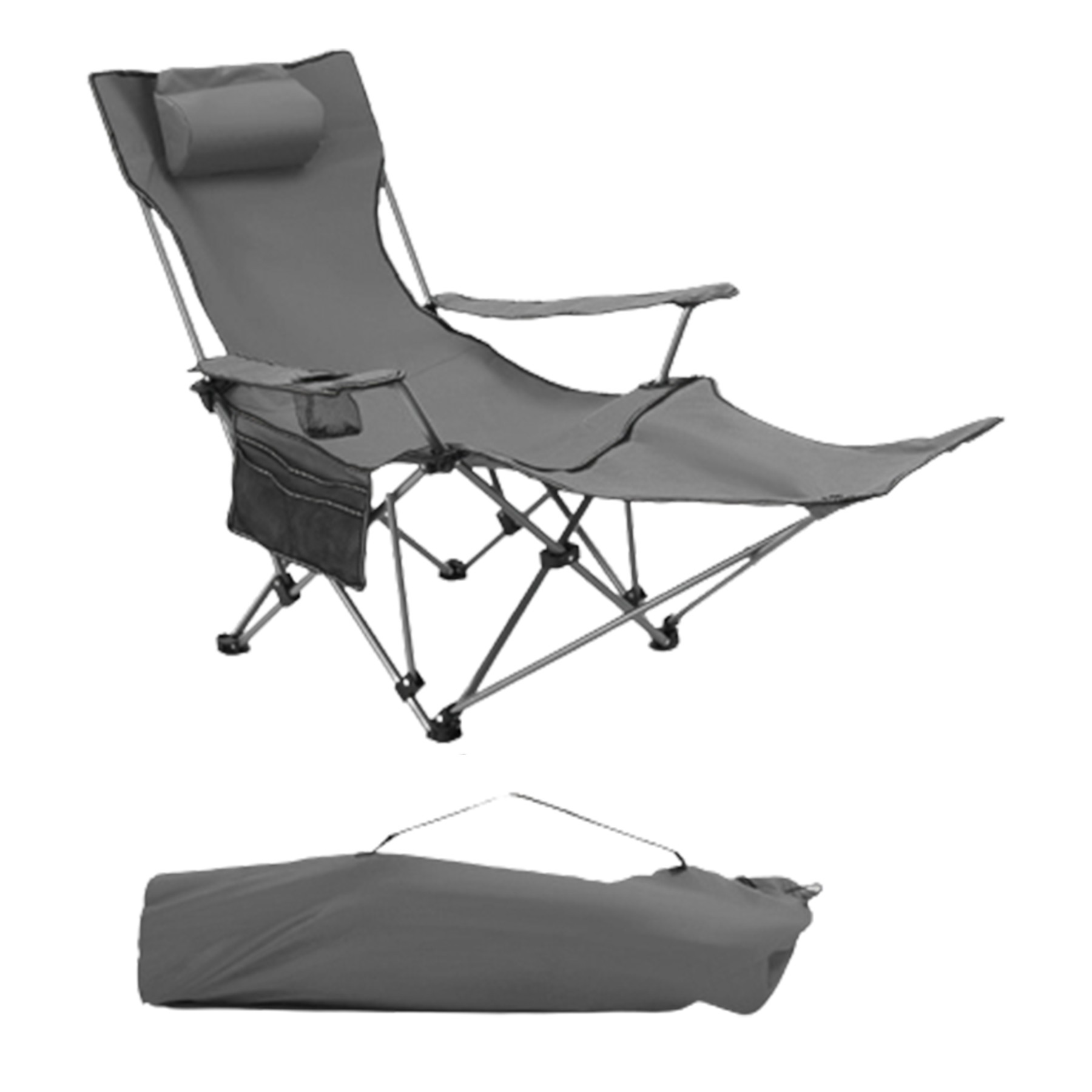 Folding Camping Chair W/ Carrying Bag 1