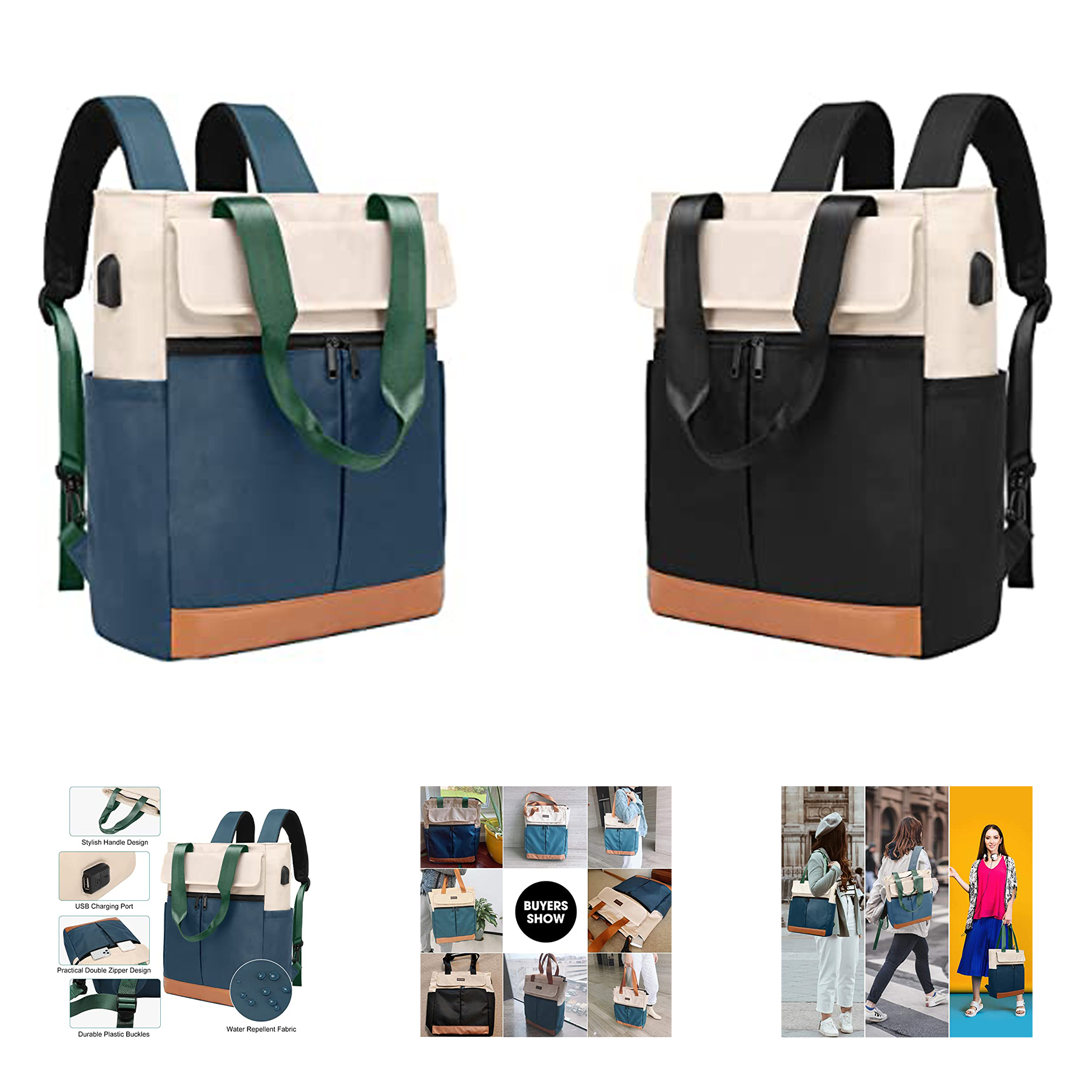Ladies laptop backpack 2
