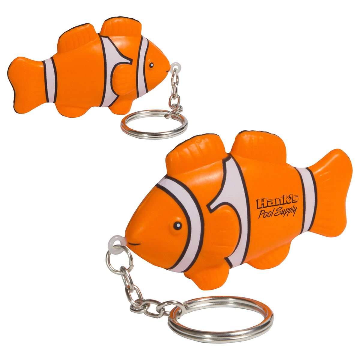 Clown Fish Stress Reliever Key Chain 4