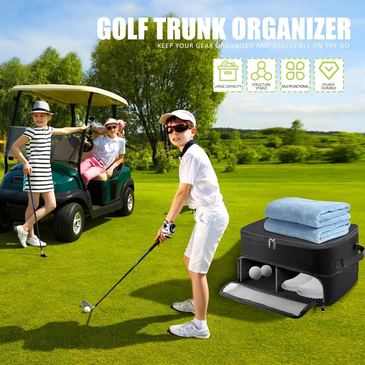 Golf Trunk Organizer 10