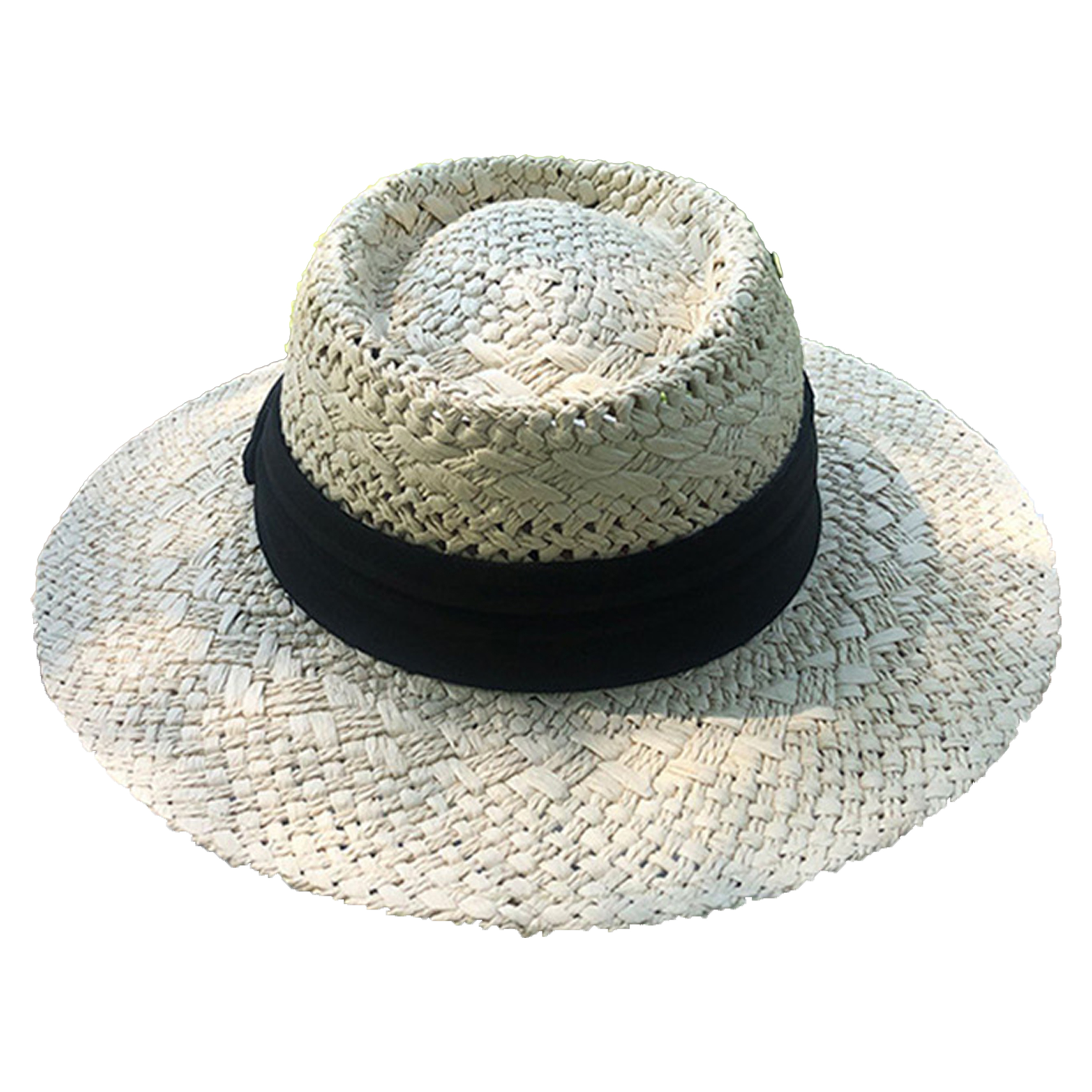 Straw Vintage Woven Sunscreen Hat 8