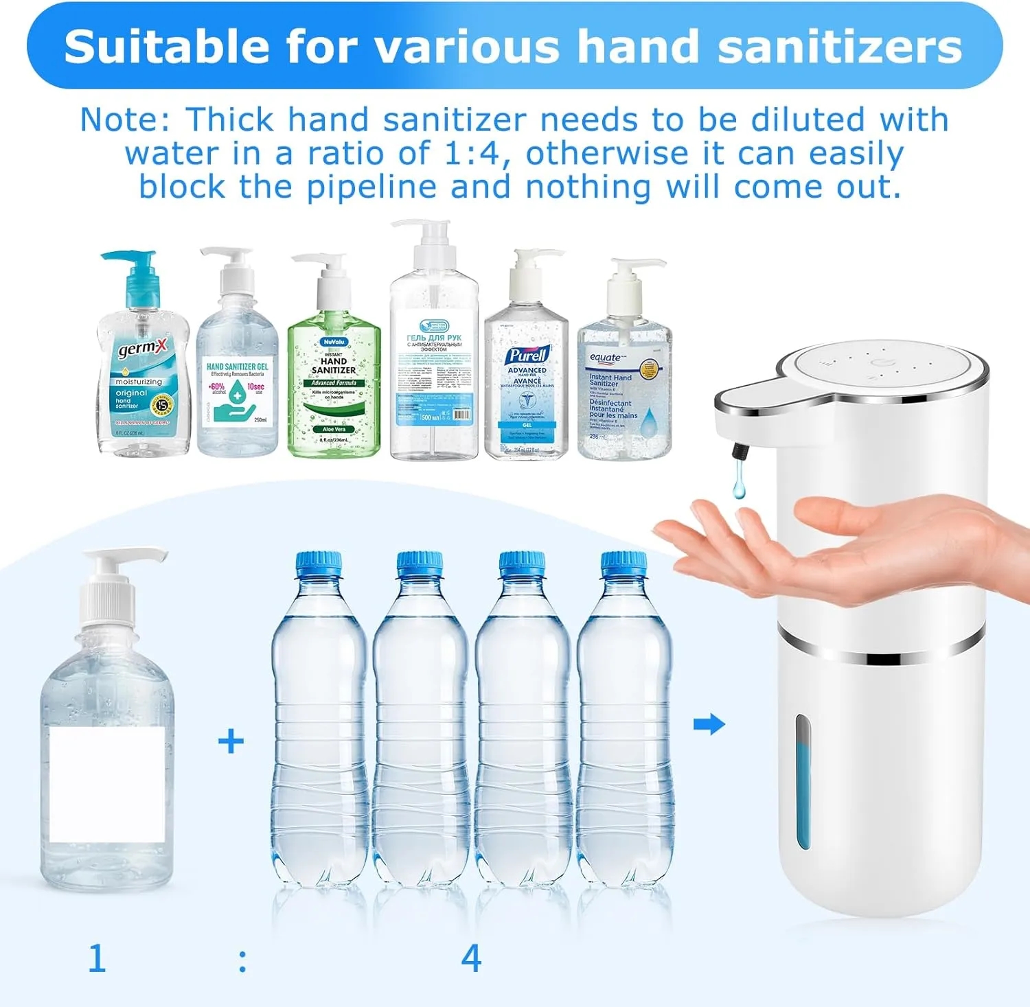 Automatic Liquid Soap Dispenser Touchless 4