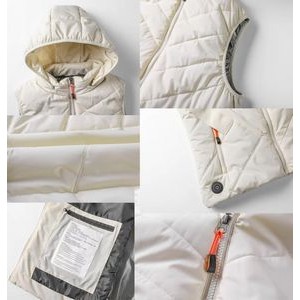 11 Zones Zippering Electric Heated Women Vest Jacket for Winter 2