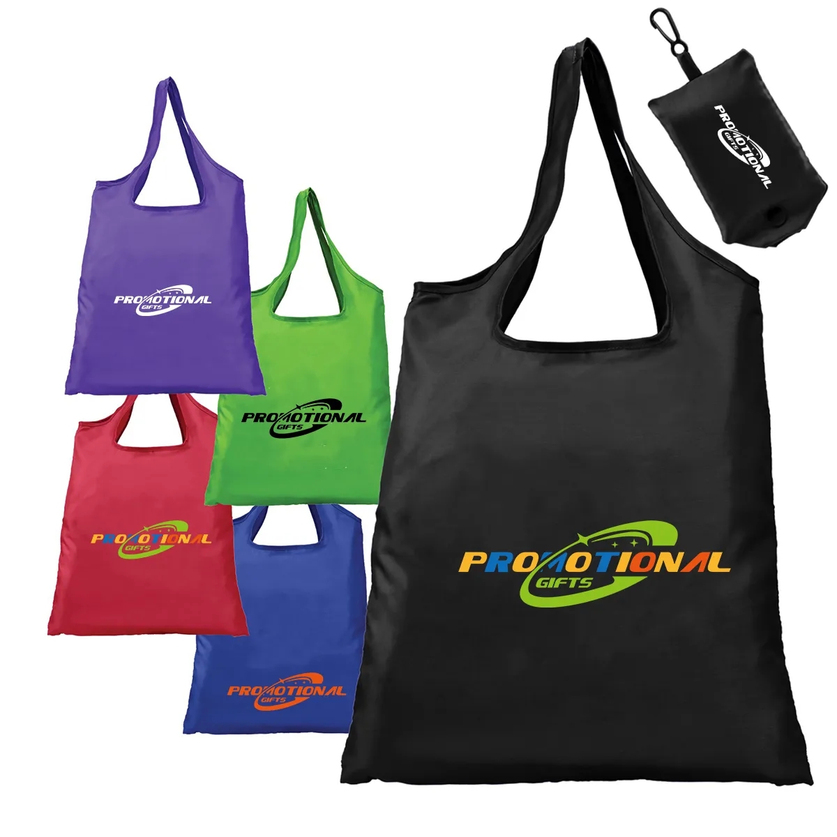 Folding Reusable Grocery Shopping Tote Bag 3