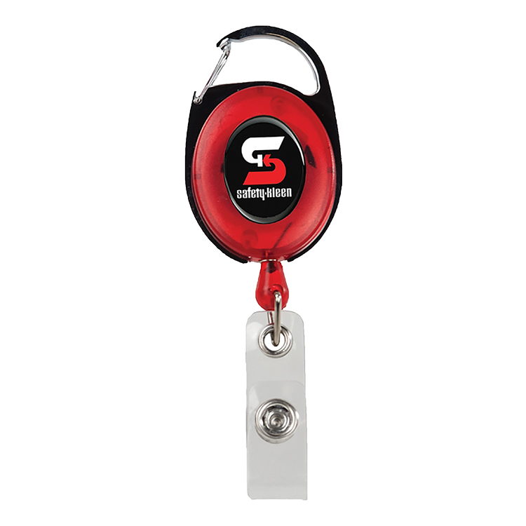 Oval Carabiner Badge Reel 2