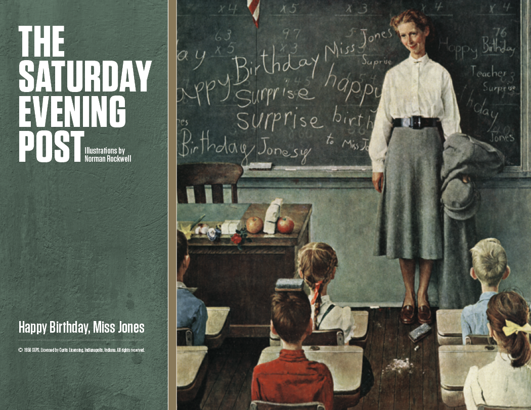 Good Value™ The Saturday Evening Post - Window Calendar 17