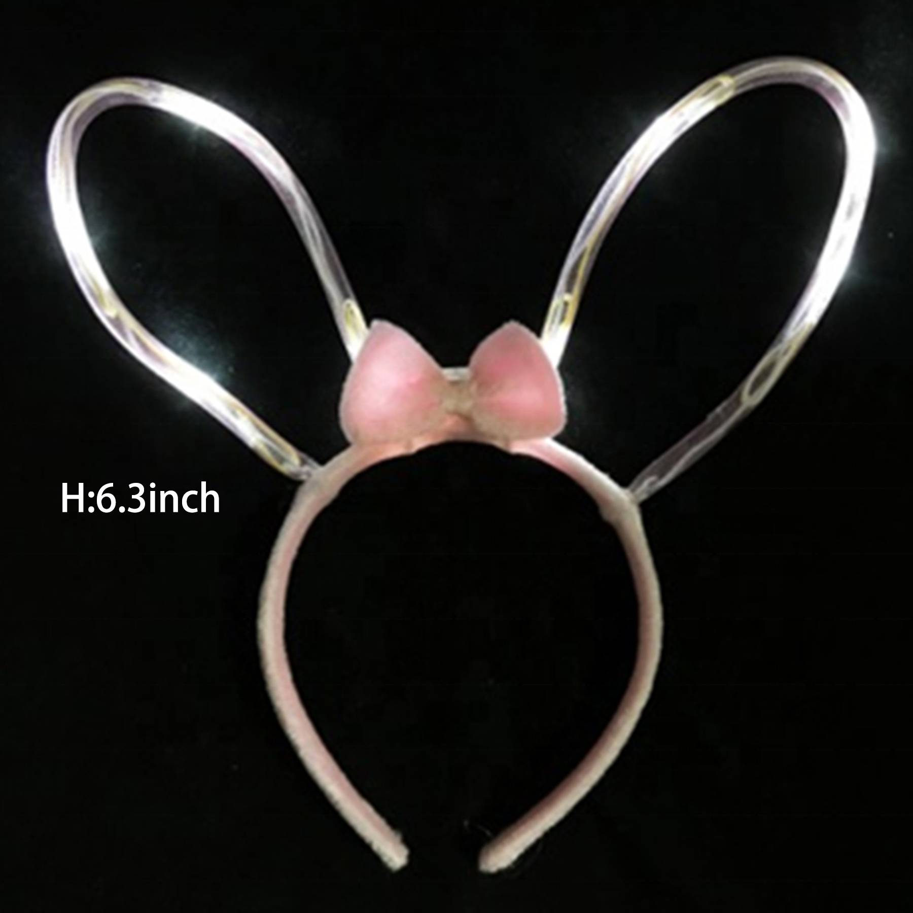 Light Up Bunny Ears Headband 4