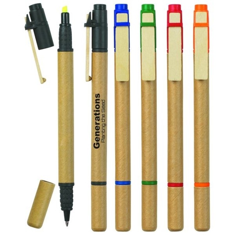 Dual Function Eco-Inspired Pen/ Highlighter 2
