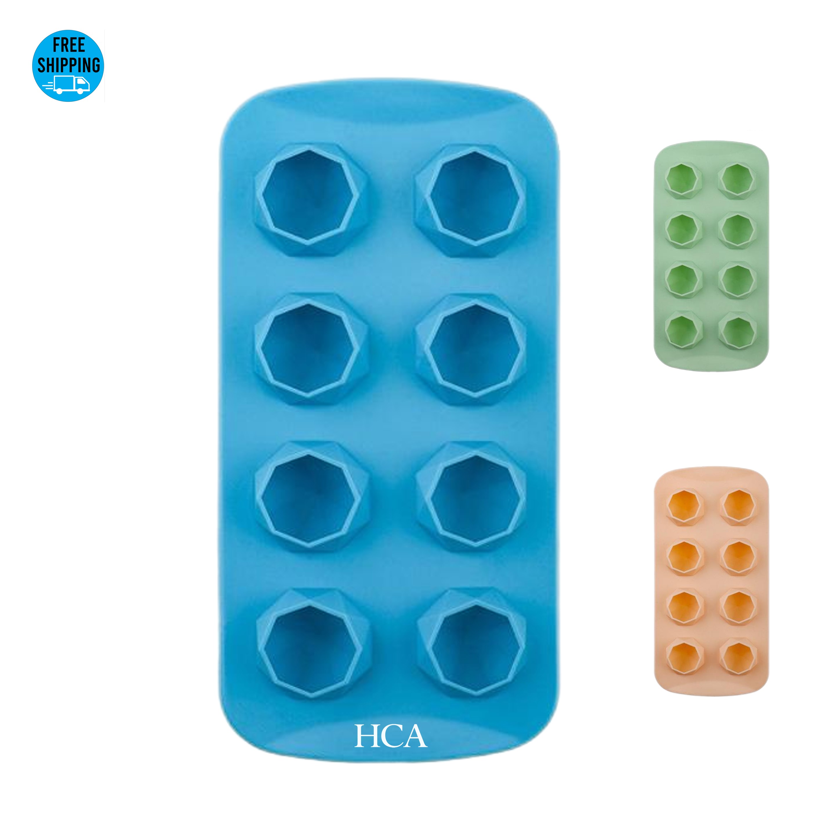 Diamond Shaped Ice Maker Tray 2