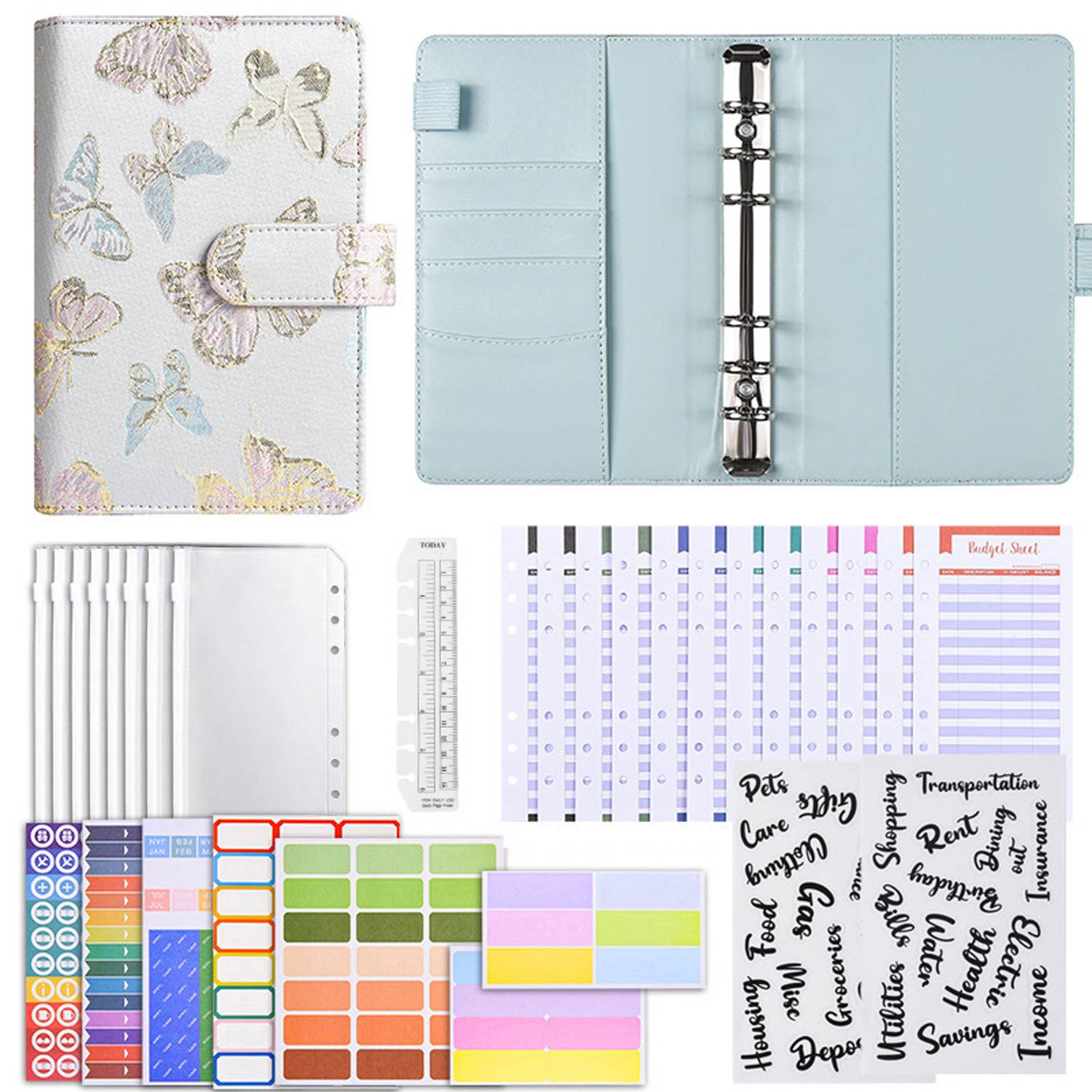 A6 Refillable Binder Notebook Set 7