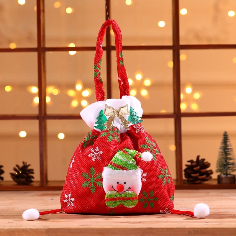 Christmas Drawstring Gift Bags 1