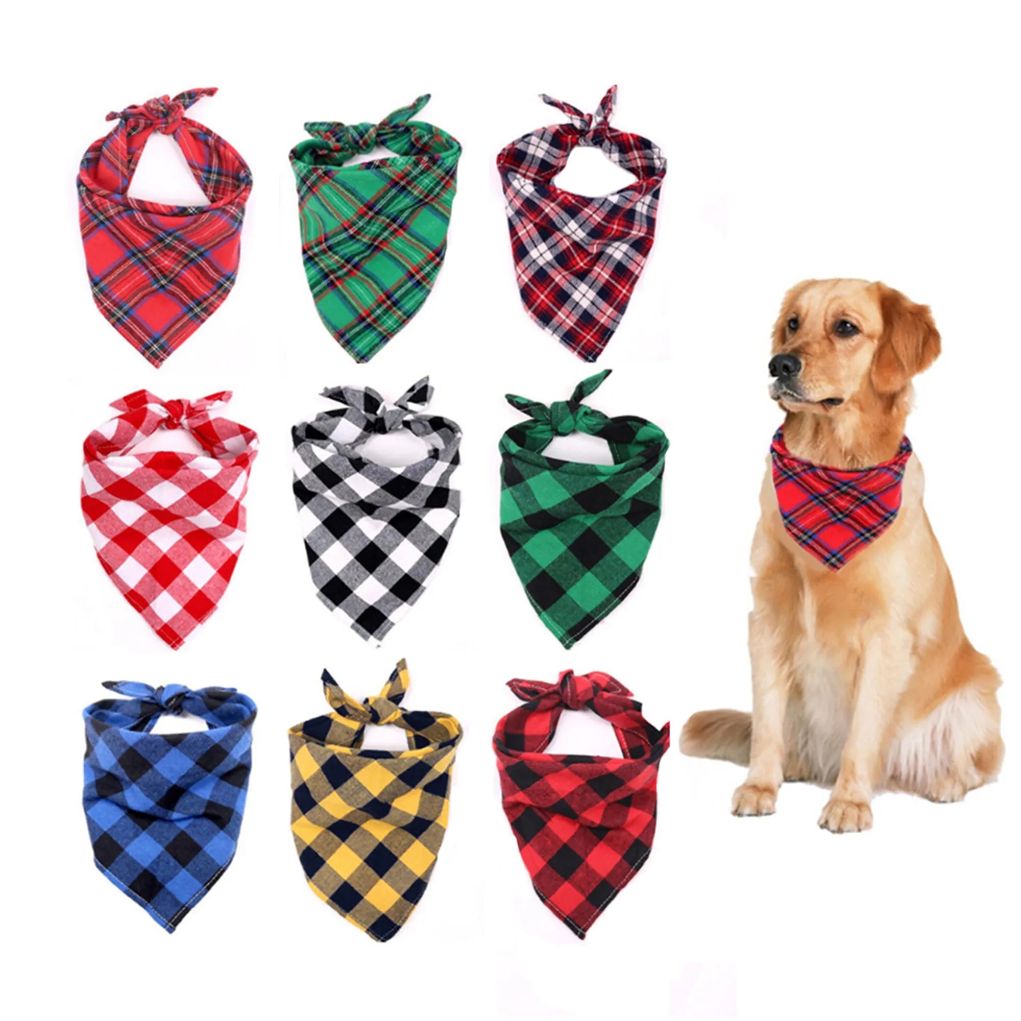 Pet Bandanna Scarf Dog Bib 3