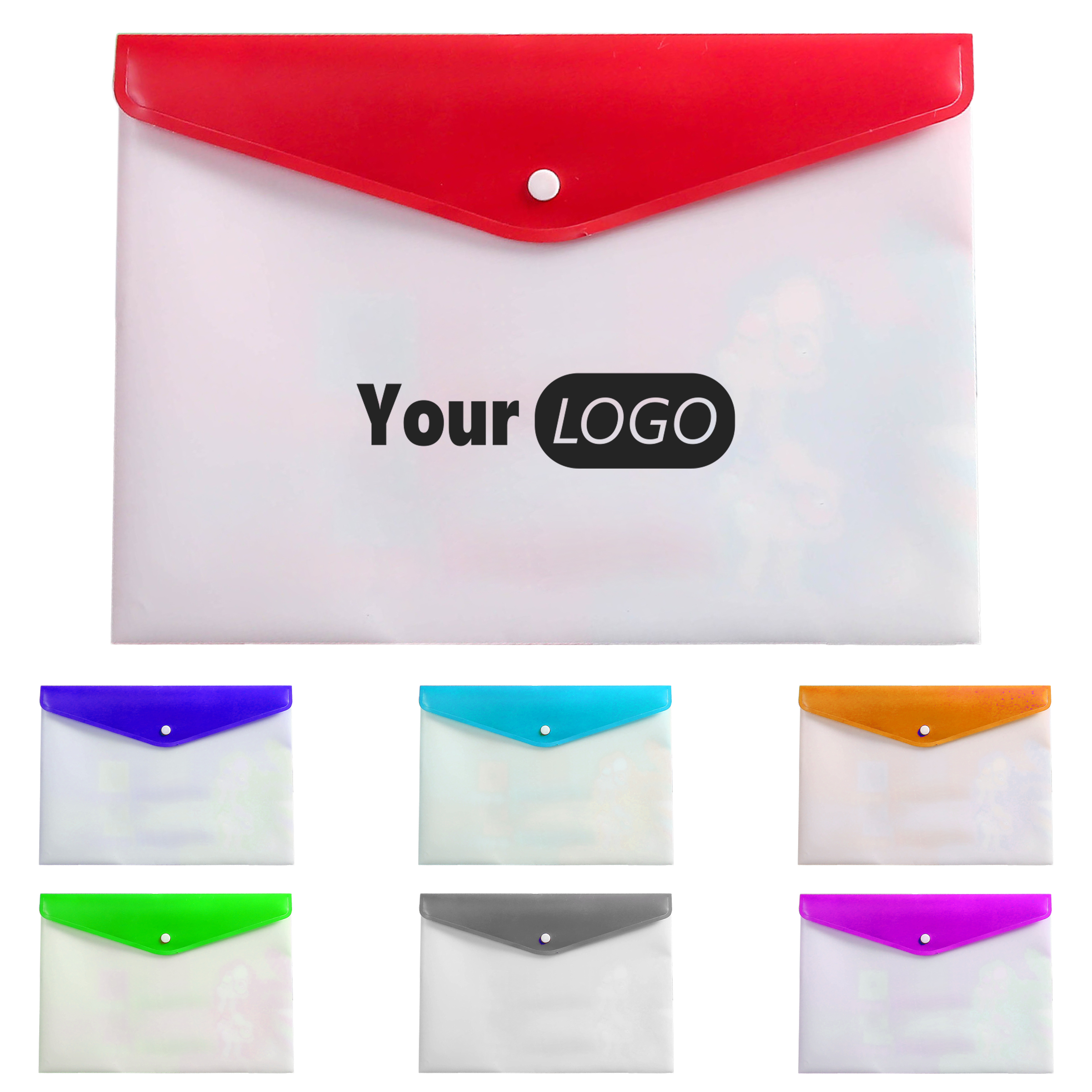 Pp Durable Waterproof Plastic A4 Document File Folder (Moq 50) 1