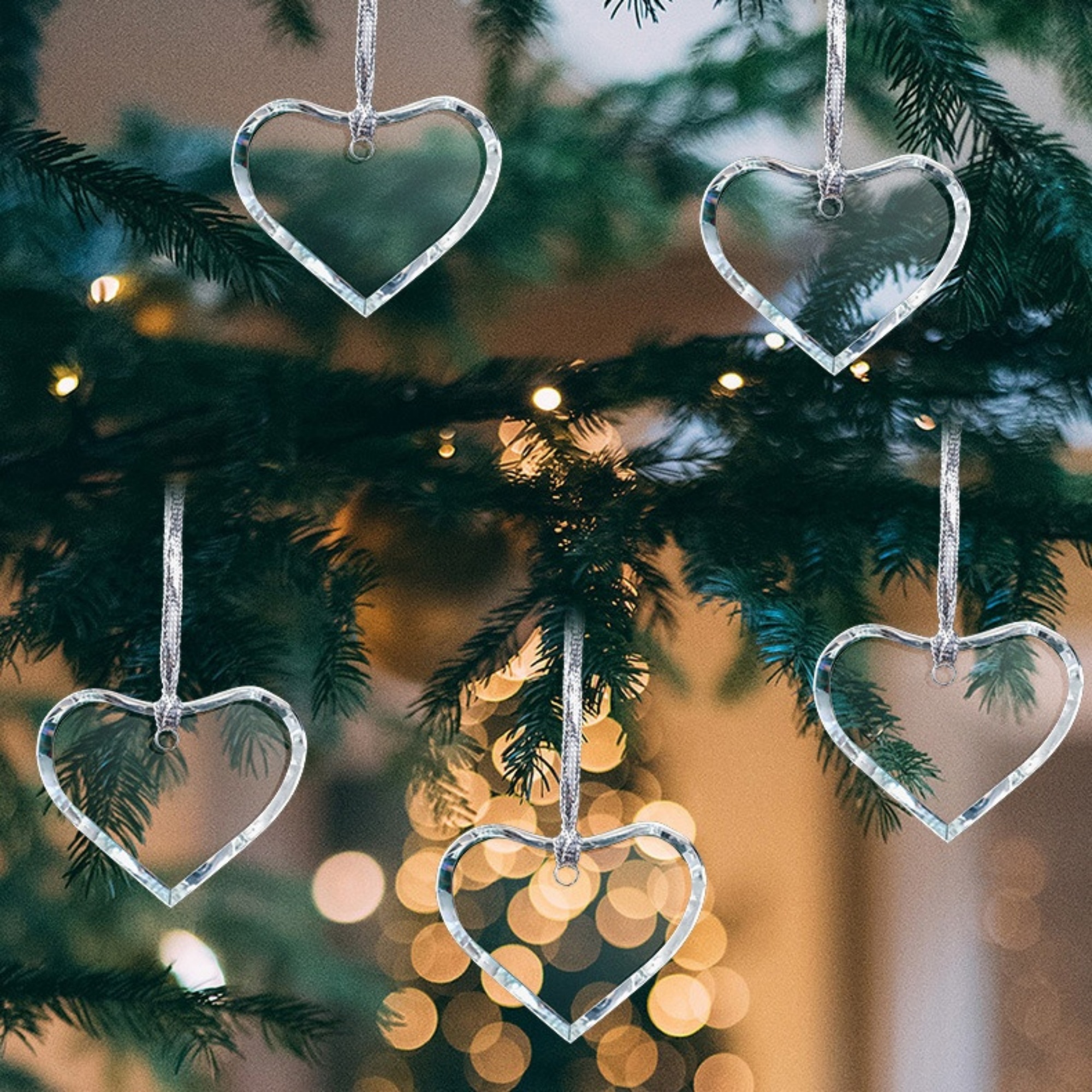 Christmas Crystal Tree Ornaments Decor 29