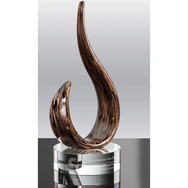 Capriccio Award, custom award with logo imprint 4