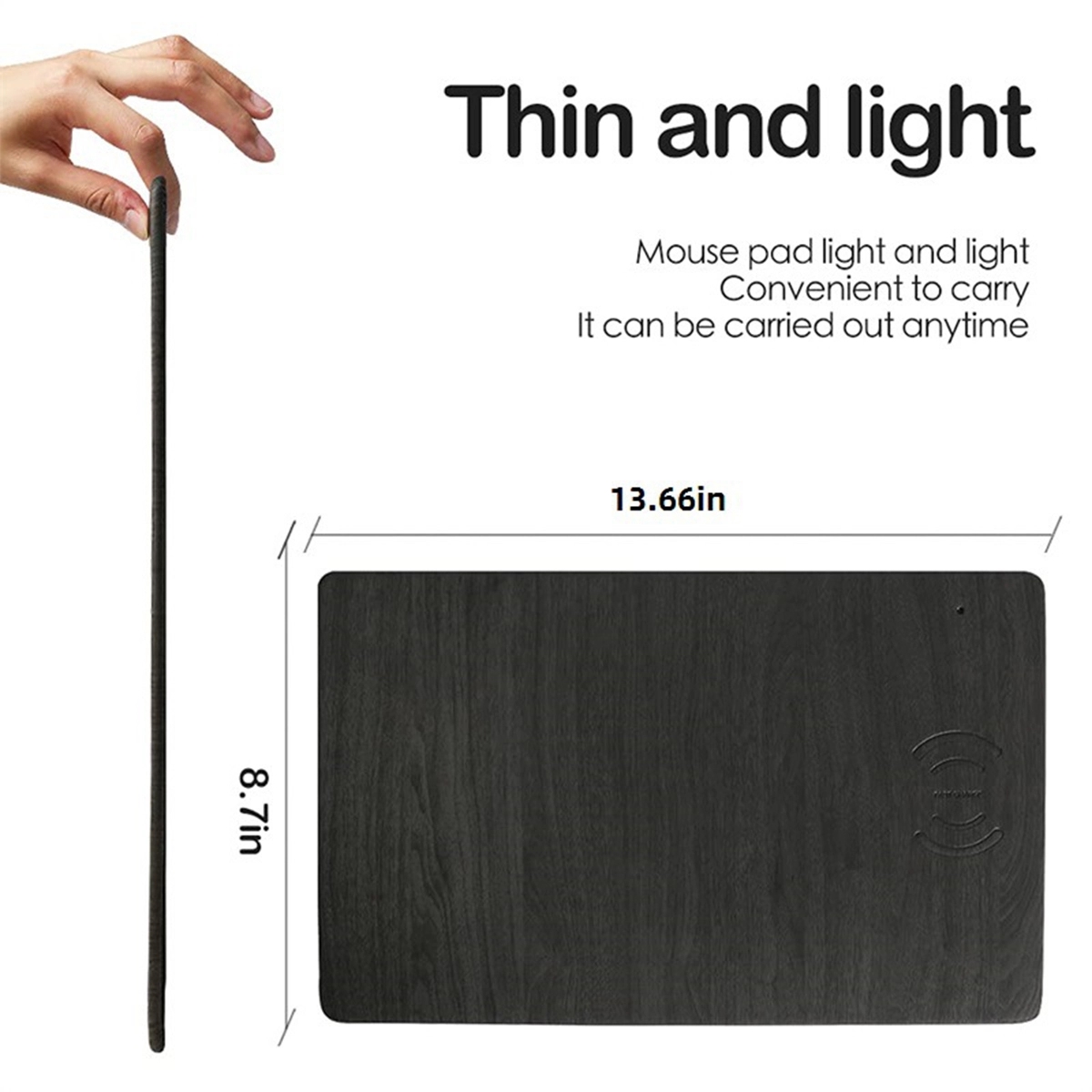 Wireless Charger Mouse Pad 2