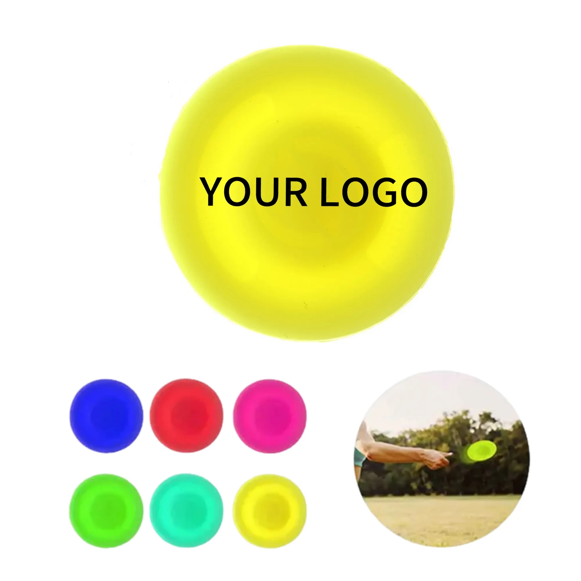 Soft Silicone Toy Disk for Outdoor Games 2