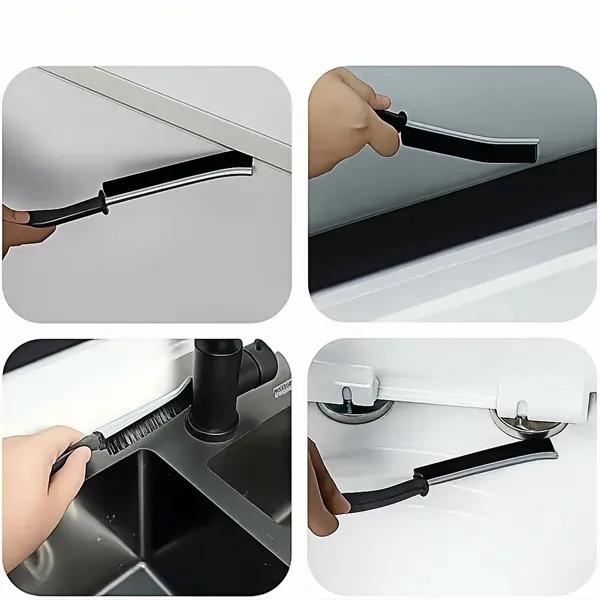 Hard Bristle Crevice Cleaning Brush - Ideal for Tight Spaces 3