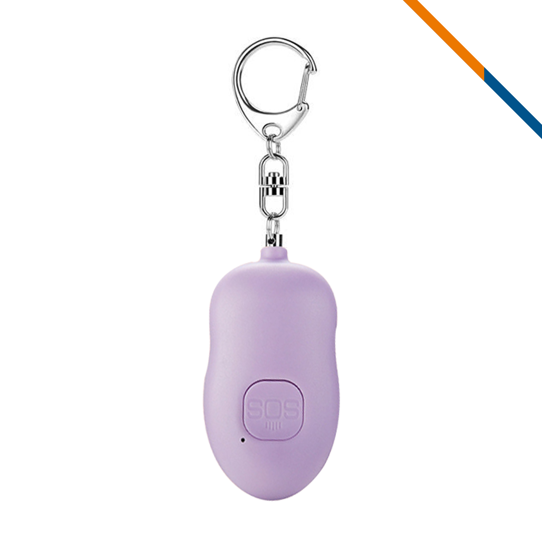 Defex Rechargeable LED Flashlight Keychain Alarm 3