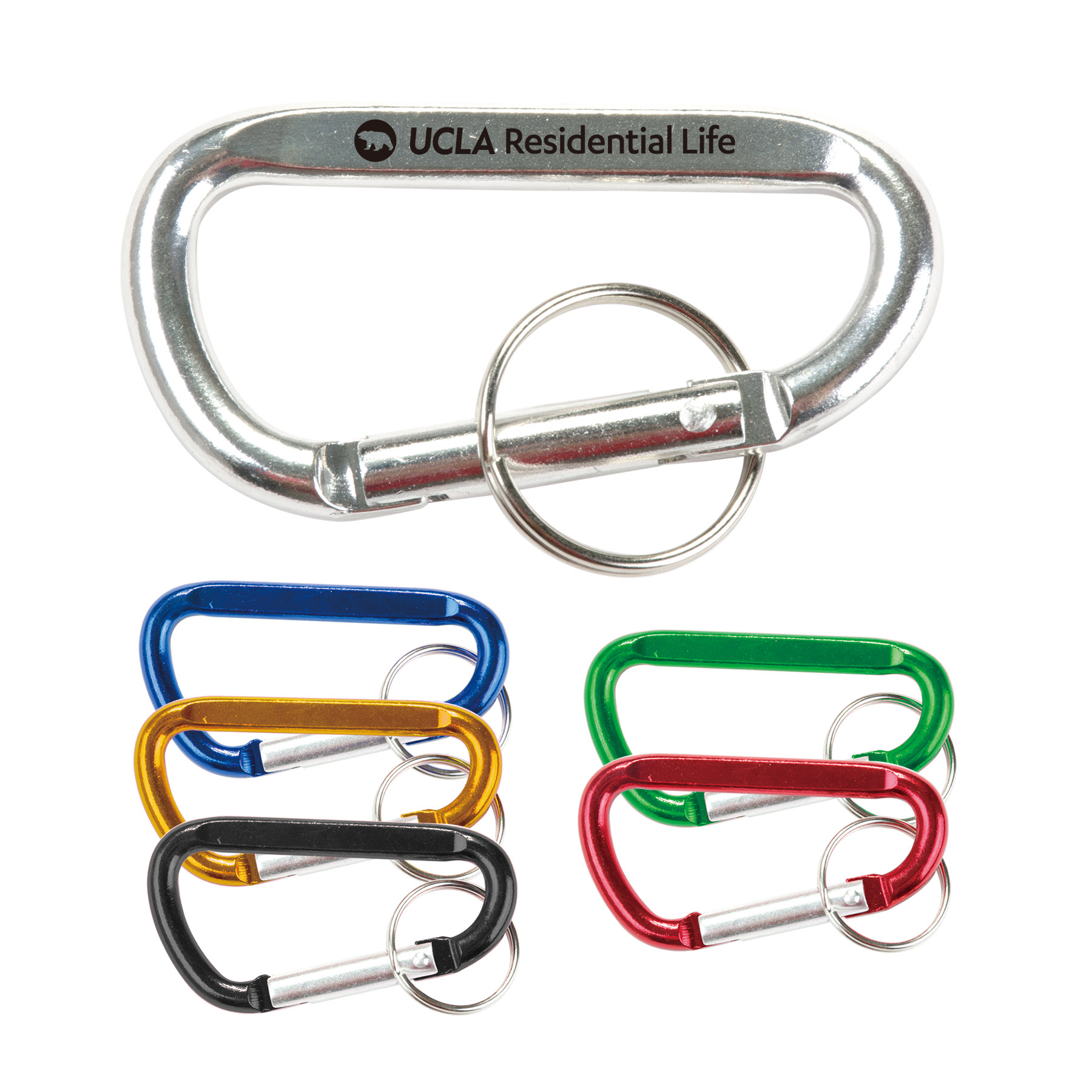 3 1/8" Carabiner W/Key Chain 19