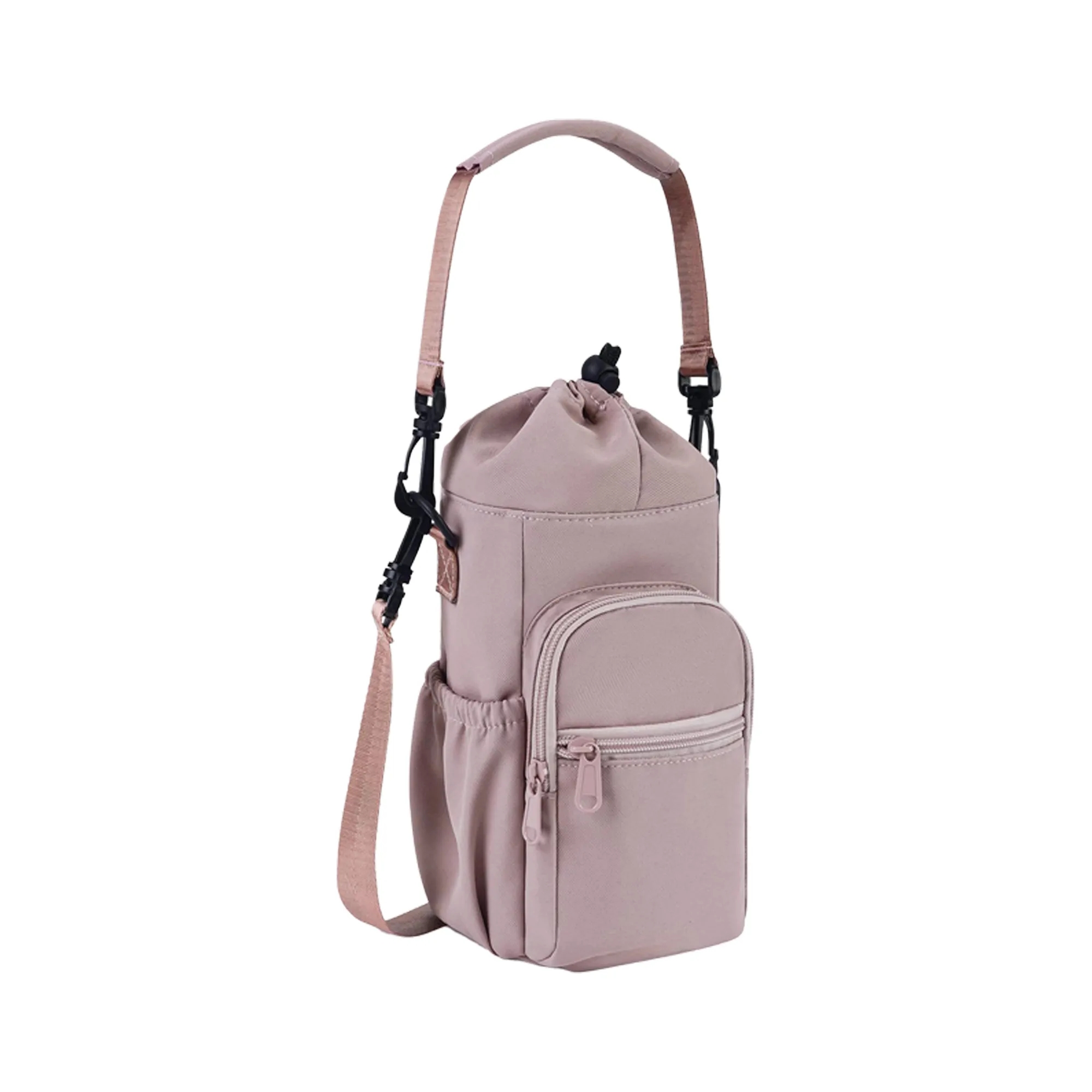 Convertible Single-Shoulder Insulated Bag with Bottle Holder 3