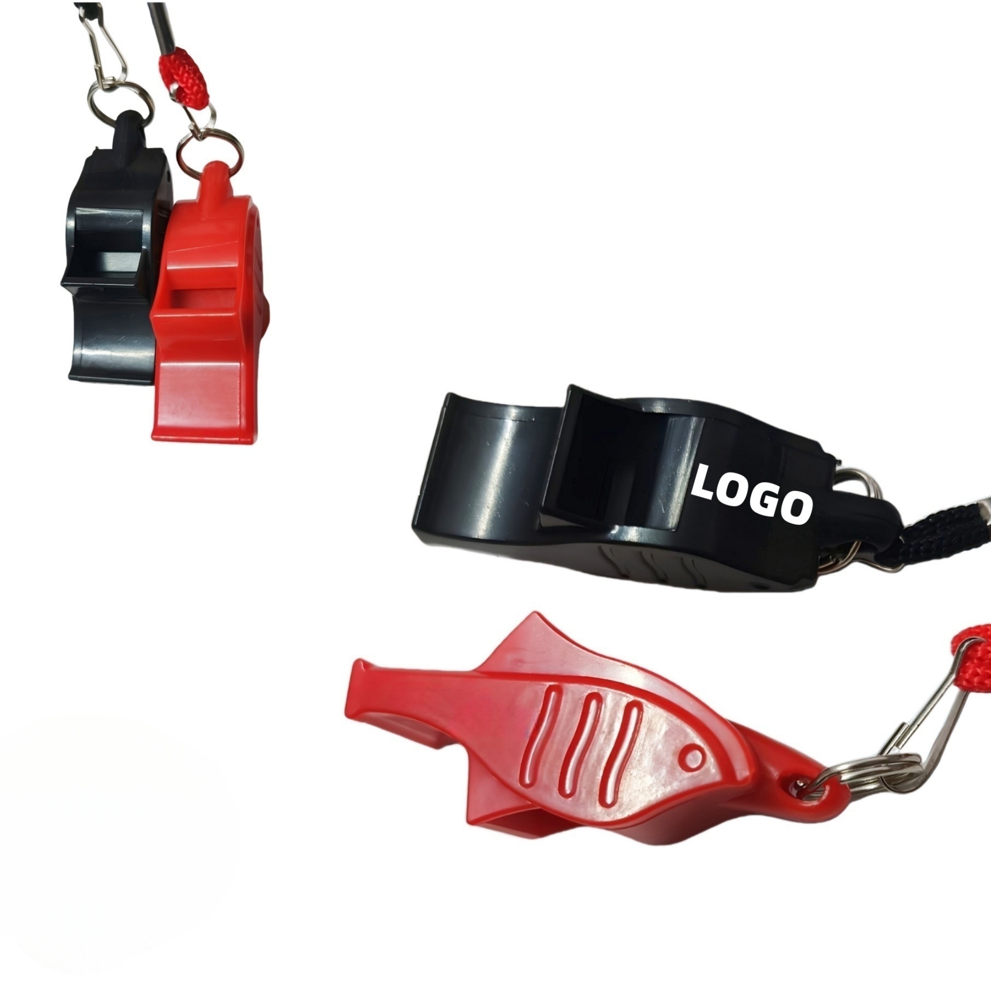 Emergency Call Whistle With Rope 2