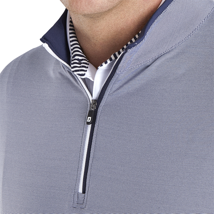 FootJoy Lightweight Striped 1/4 Zip 2