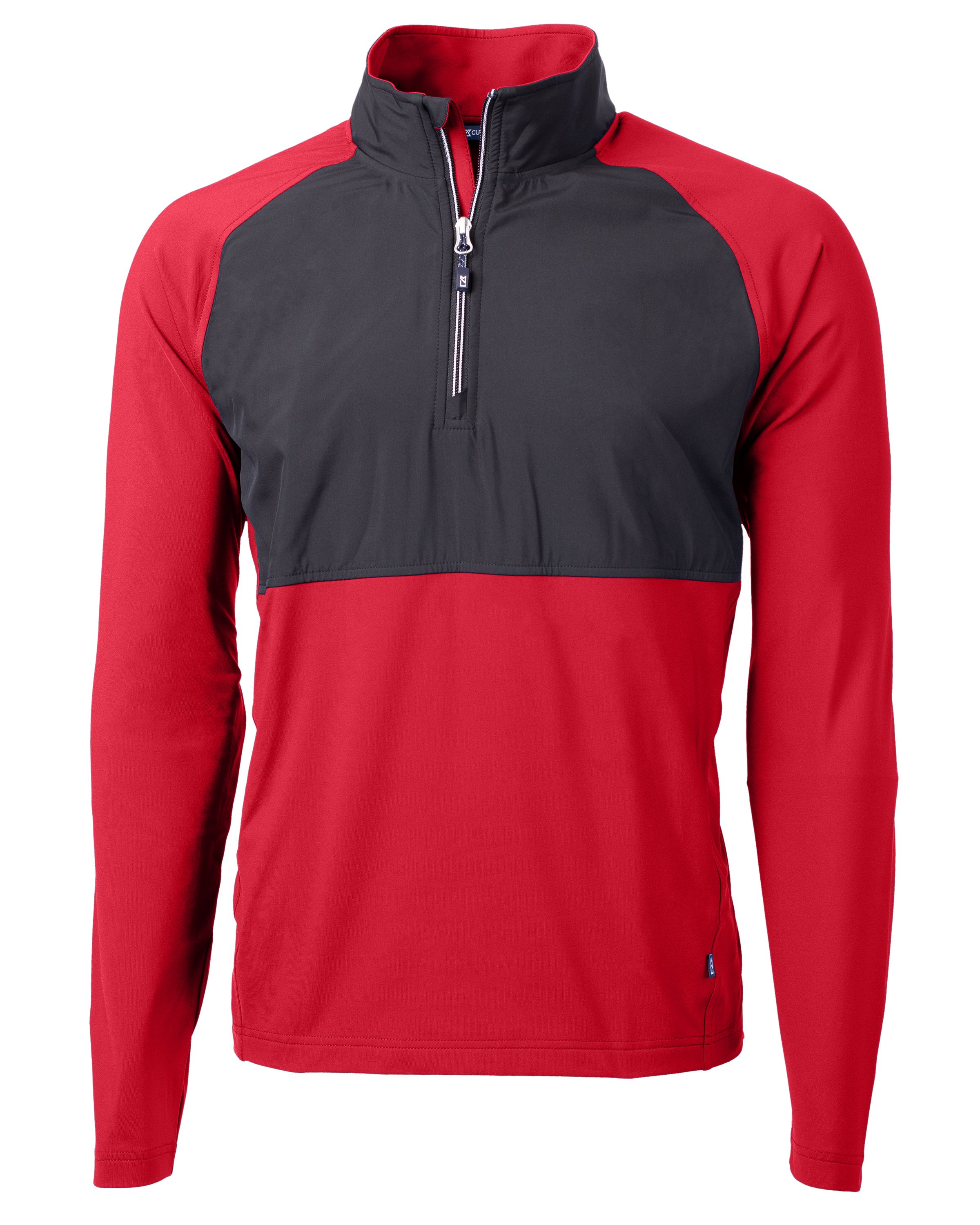 Cutter & Buck Adapt Eco Knit Hybrid Recycled Mens Quarter Zip 44
