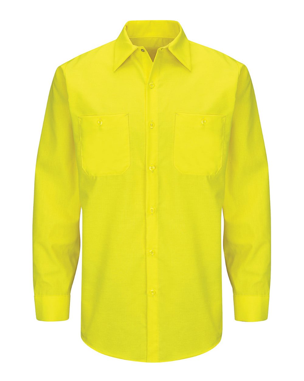 Men's Enhanced & Hi-Visibility Long Sleeve Work Shirt - SY14 4