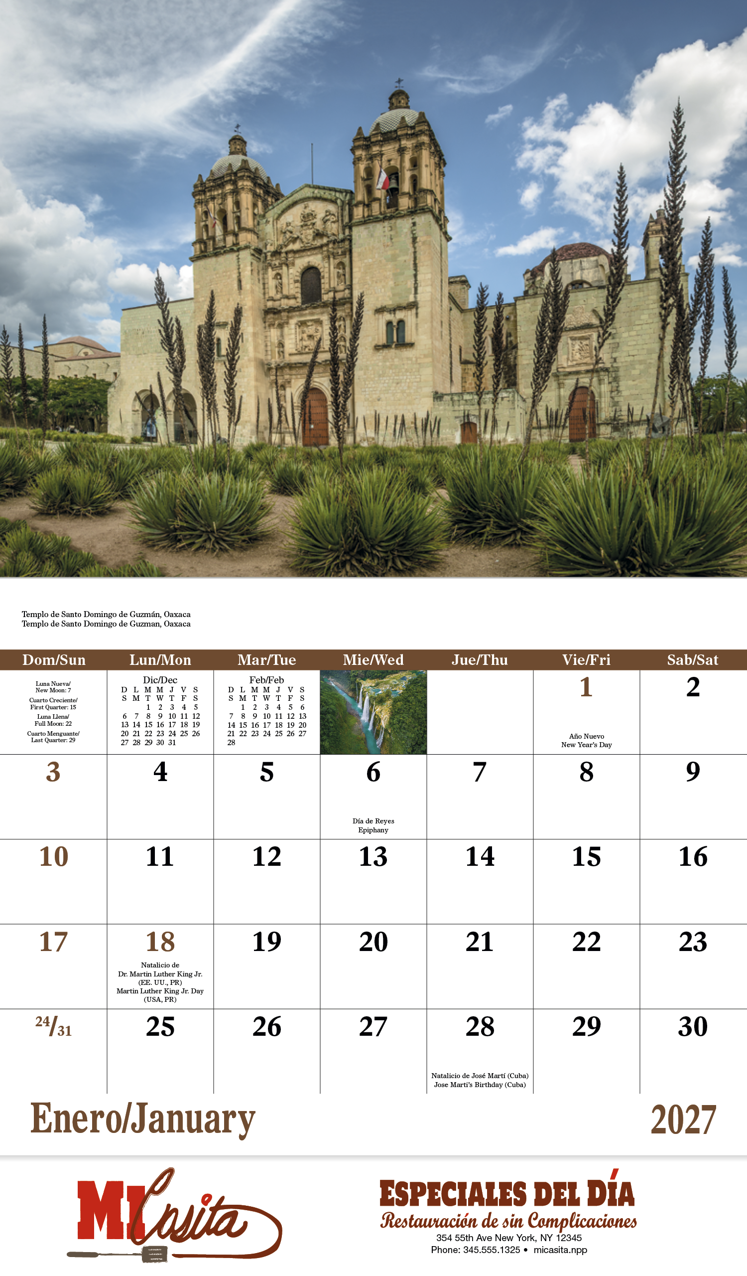 Good Value™ Mexico - Stapled Calendar 37