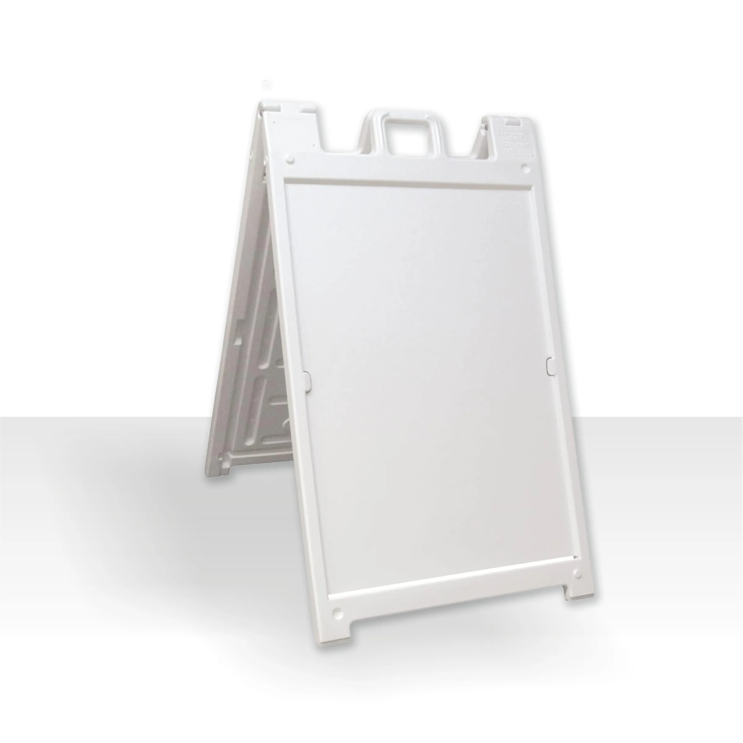 26.8" x 42.5" Plastic A Frame - White 8