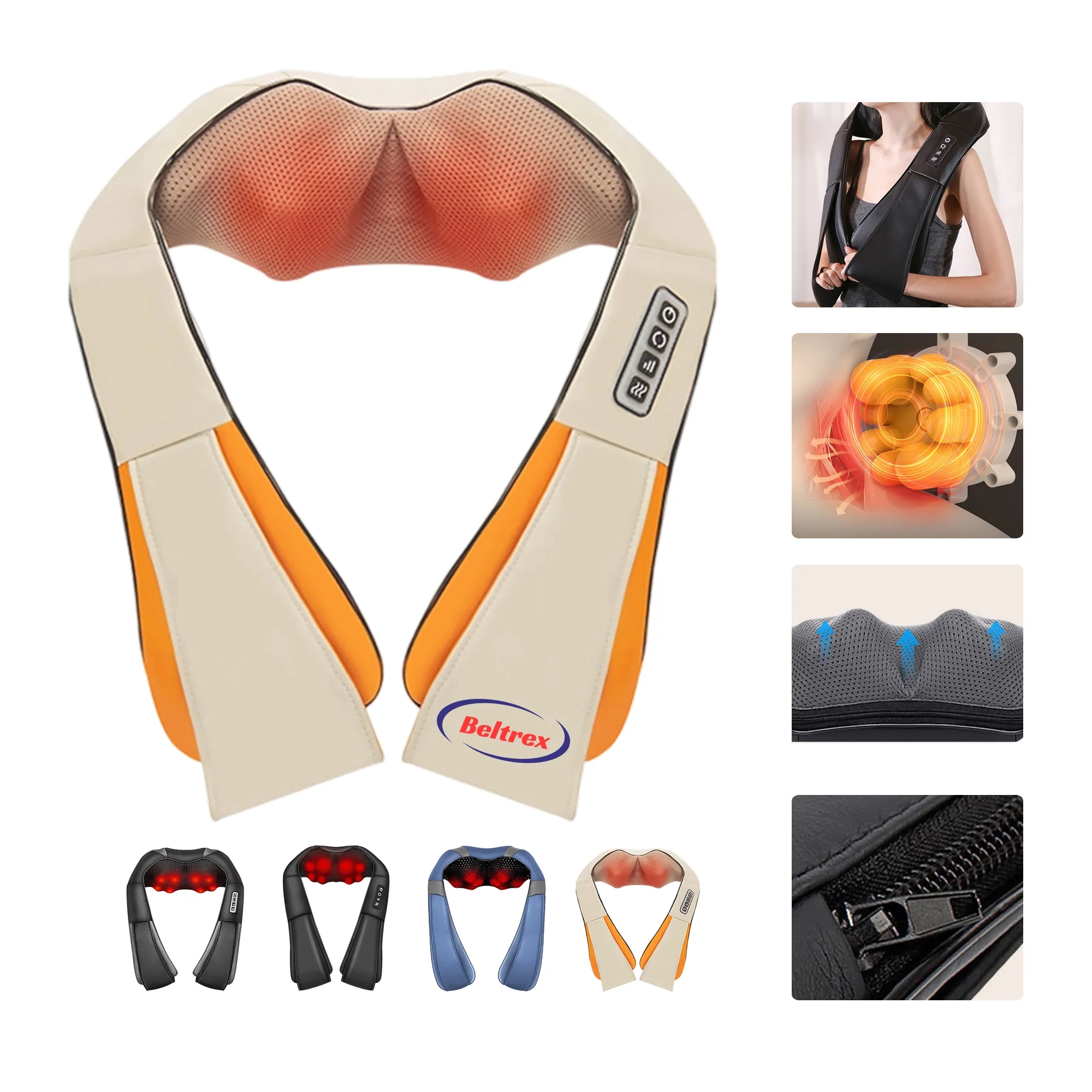 MOQ 50 R2 Massage Shawl with 3D Kneading Technology 7