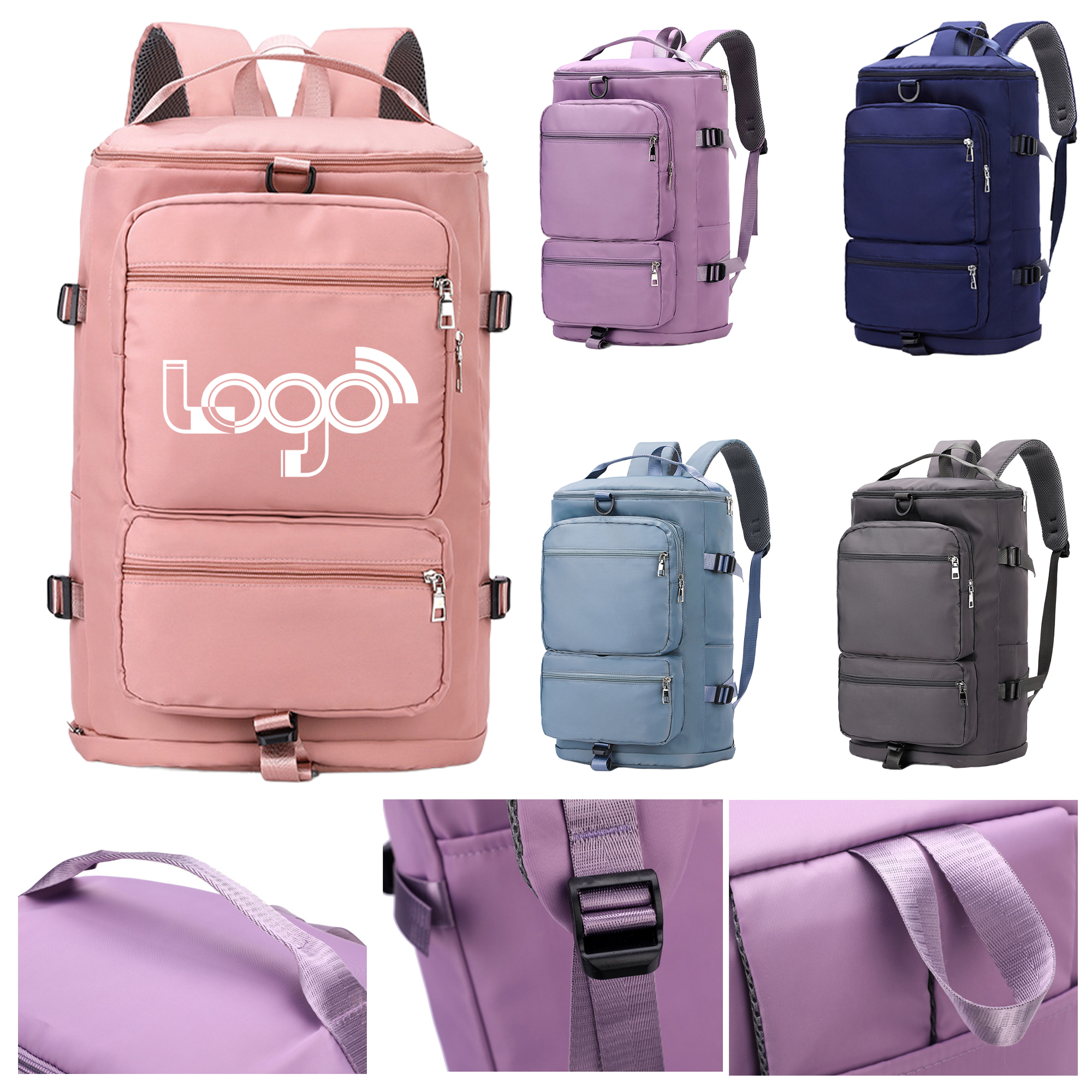 Dry and Wet Compartment Fitness Backpack 2