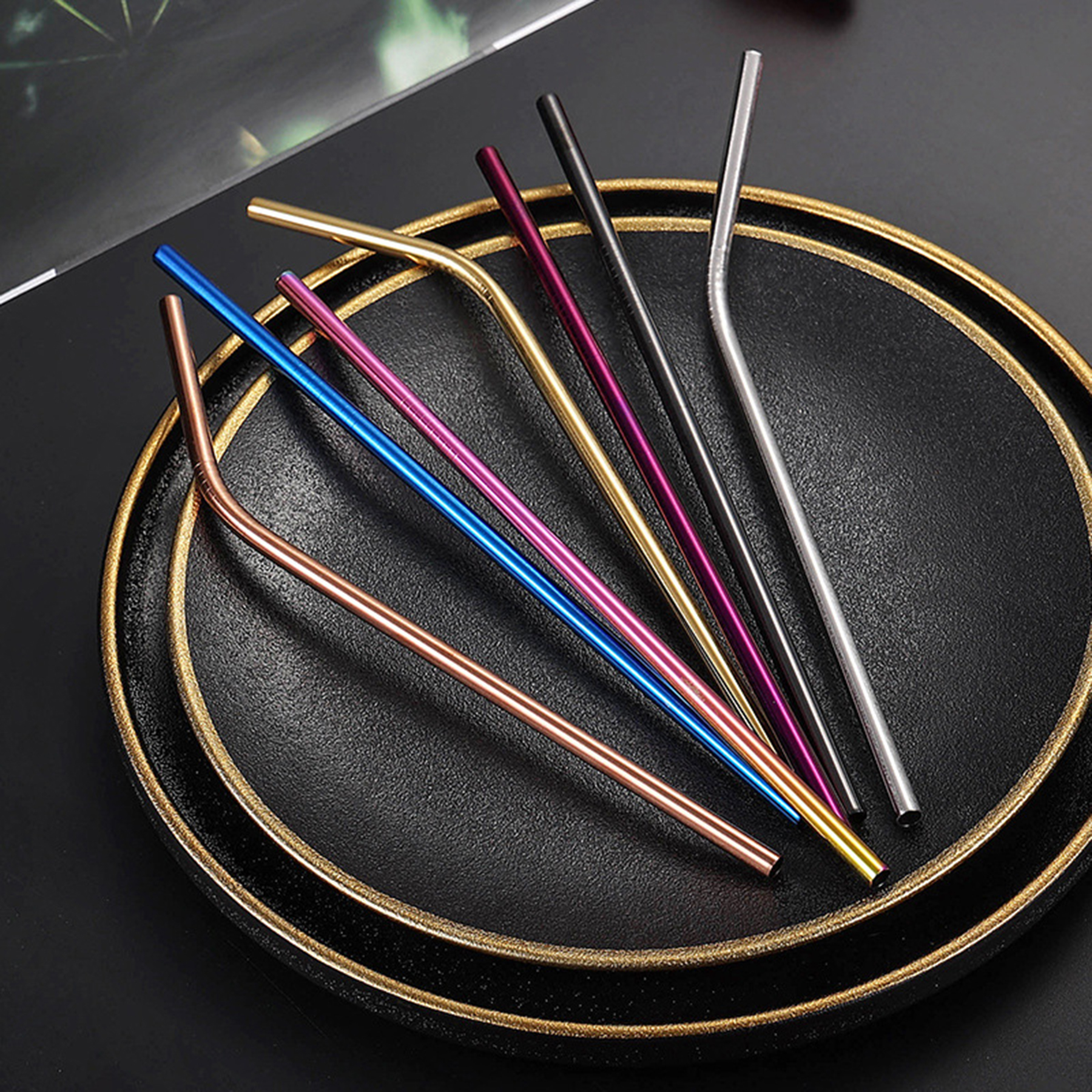 Reusable Stainless Steel Drinking Straws 2