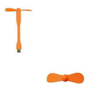 3 In 1 Mini Fan For Smart Phone Portable USB And USB C Compatible 10
