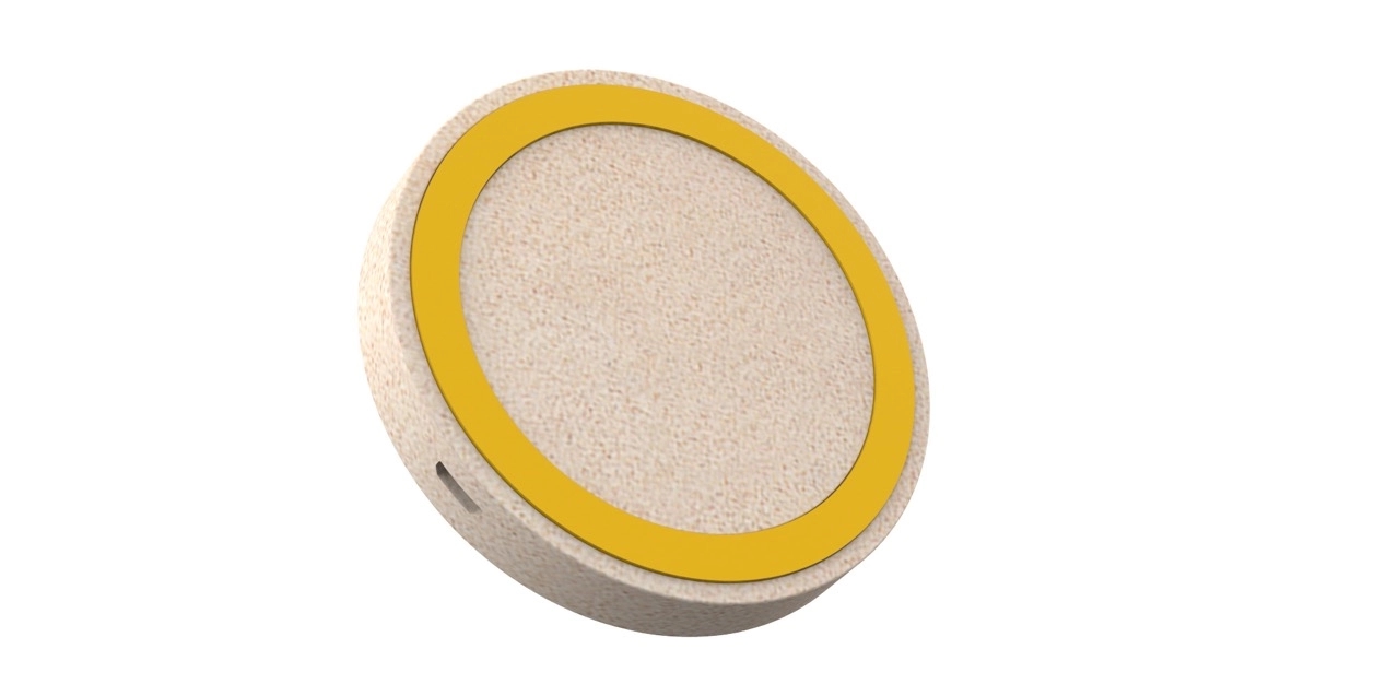 10W Wheat Straw Wireless Charging Pad Eco Friend 1