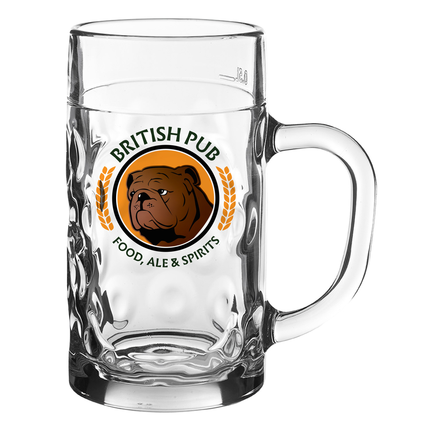 0.5 liter Libbey Munich Beer Stein (Full Color Imprint) 10