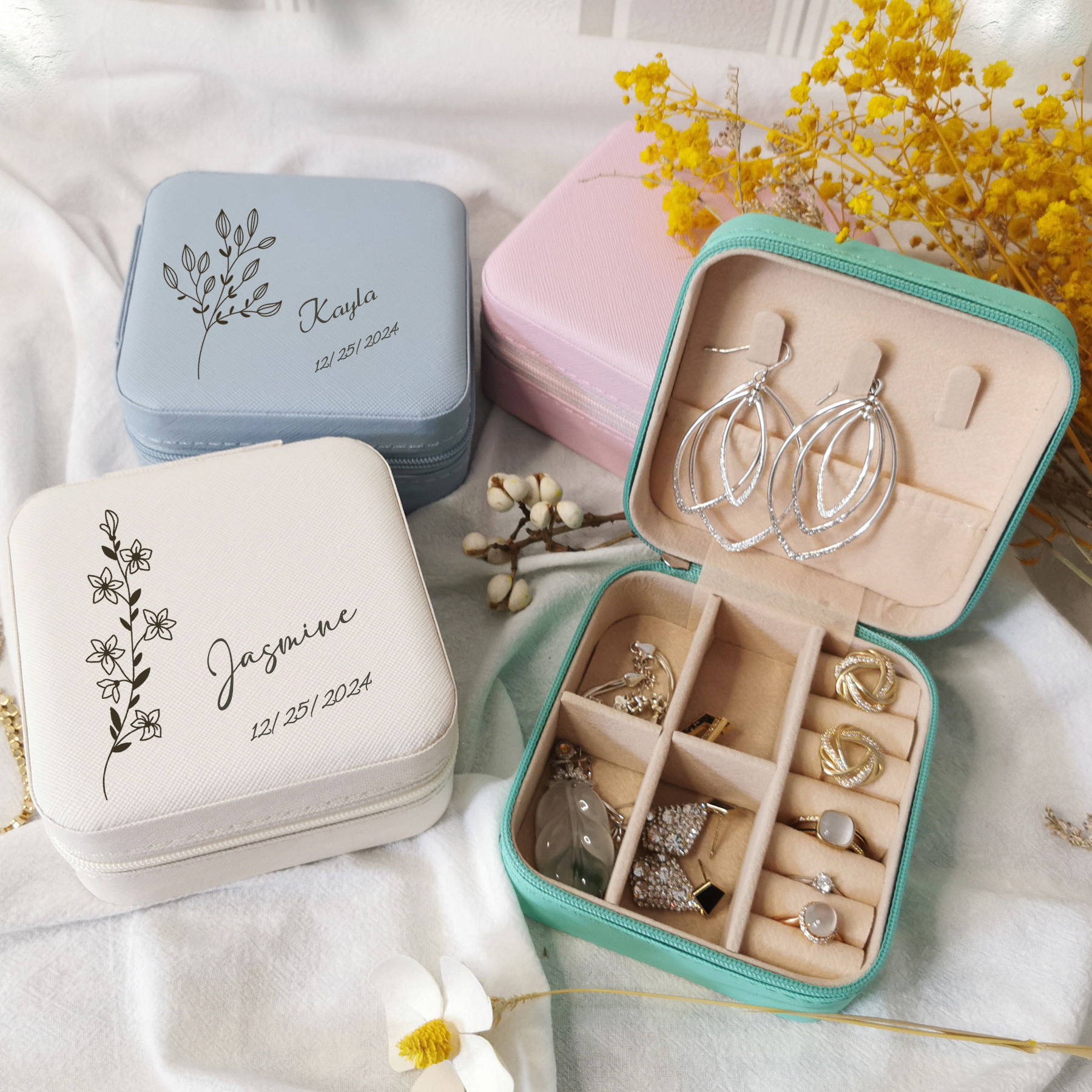PU Jewelry Box-Square 6