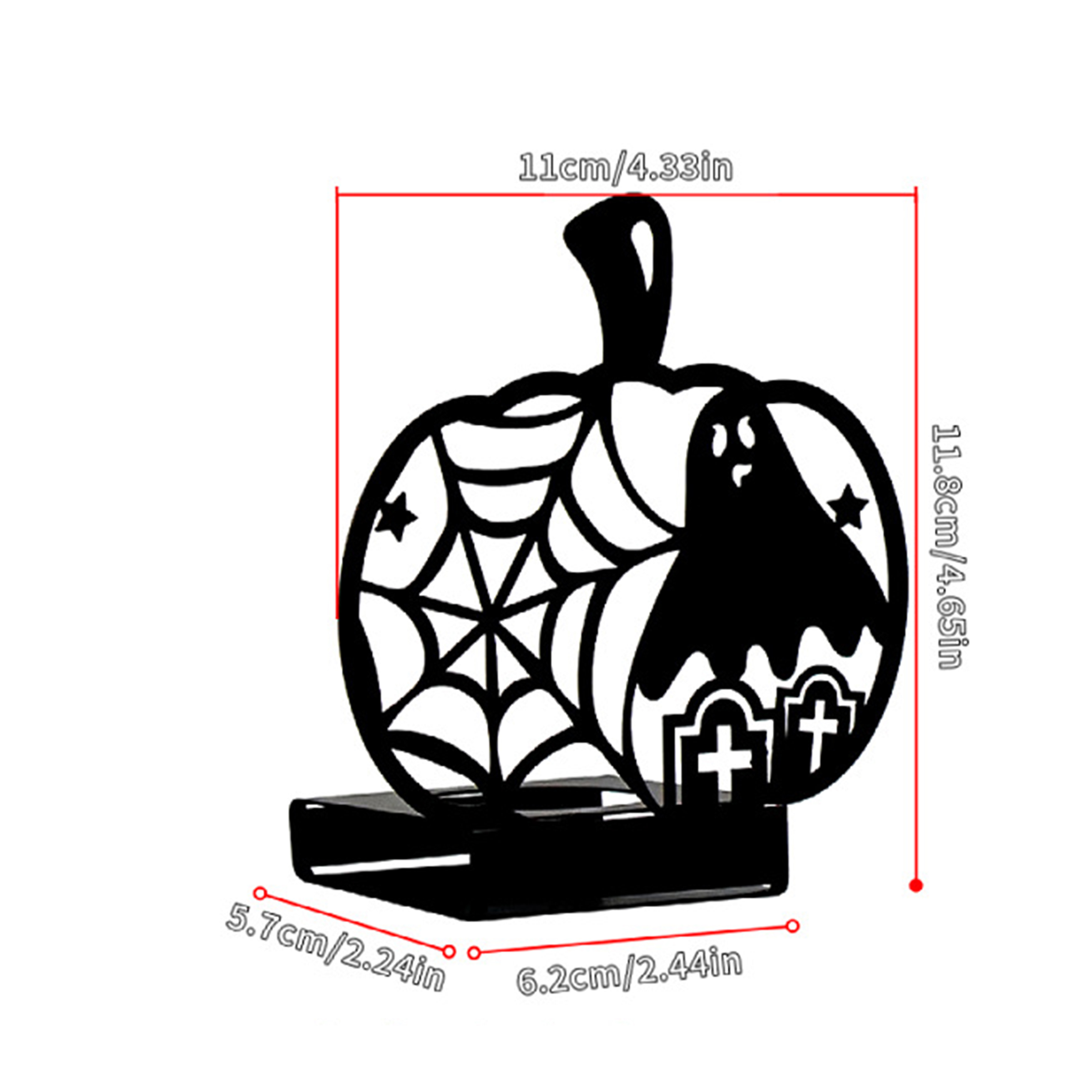 Halloween Iron Candle Holder - Simple and Elegant 4