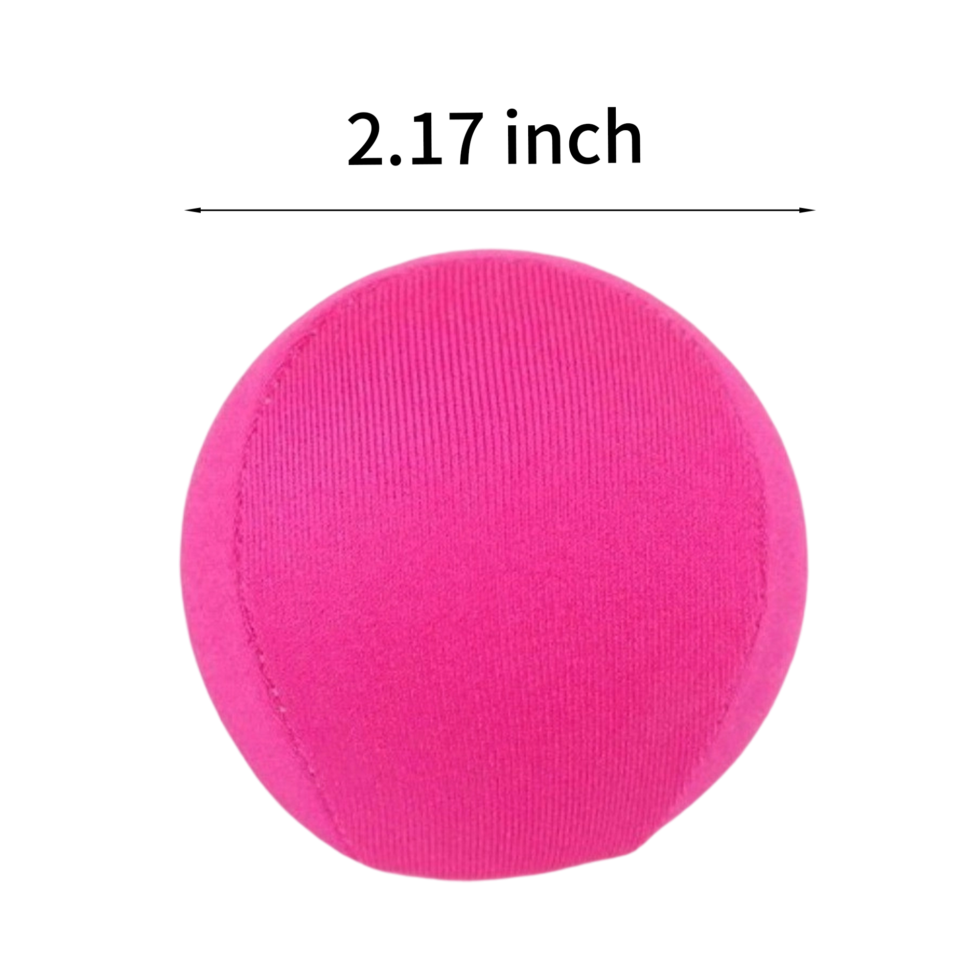 TPR Cloth Wrapped Stress Ball 2.17" Diameter 14