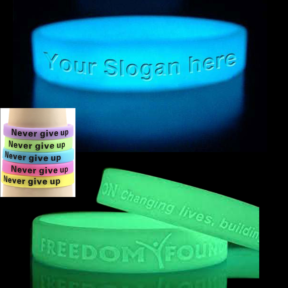 Sprinters Glow In The Dark Silicone Bracelet 10